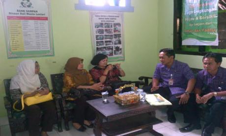 Kunjungan Bappedalda Kota Batam @Waste Bank