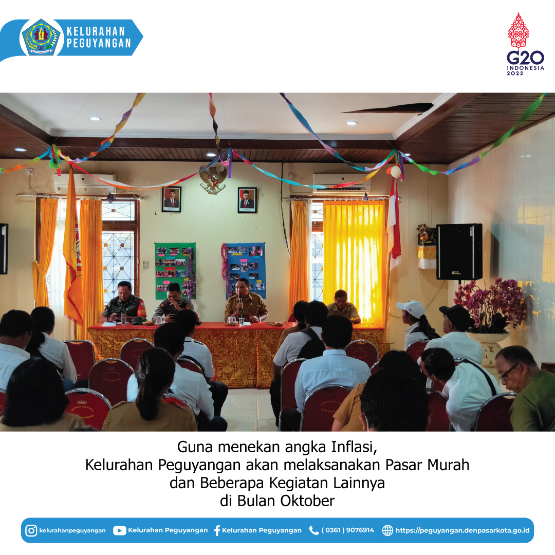 RAPAT PENANGANAN INFLASI