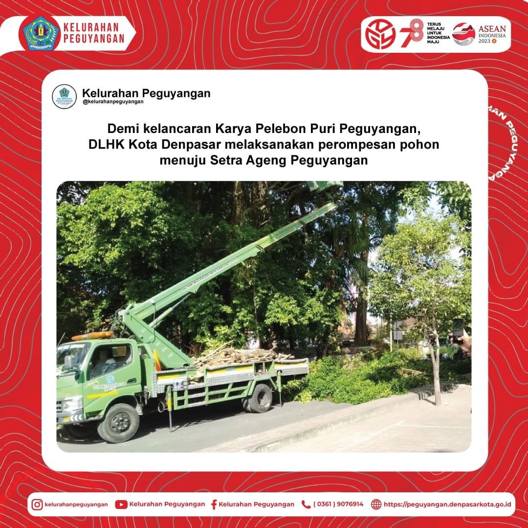 PEROMPESAN POHON MENUJU SETRA AGENG PEGUYANGAN