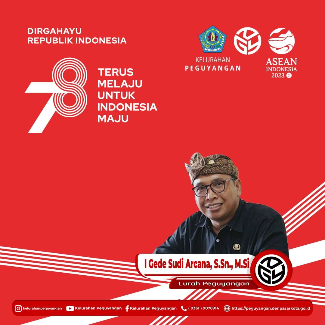 SELAMAT MERAYAKAN HARI KEMERDEKAAN INDONESIA YANG KE-78
