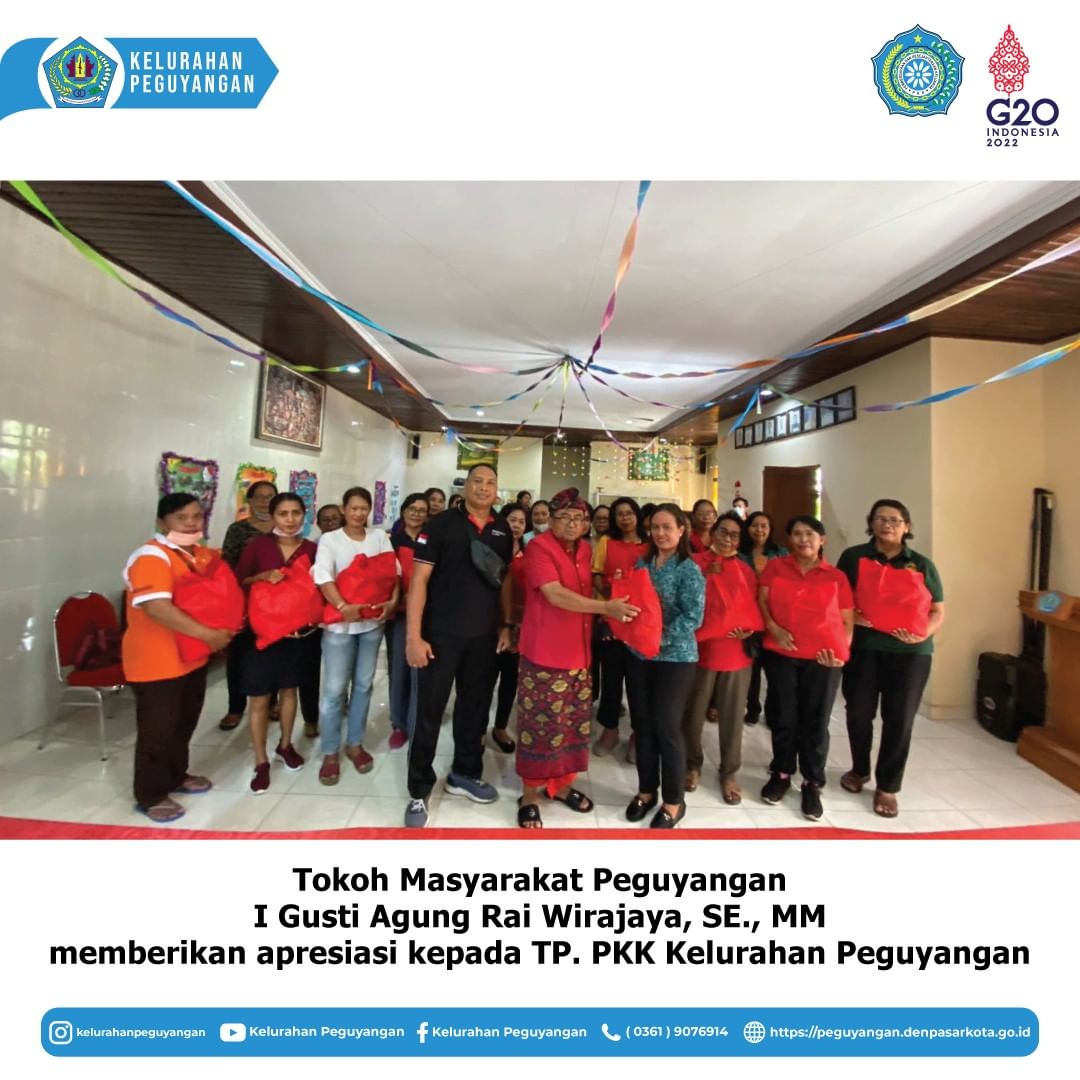 APRESIASI BUNDA PAUD DESA/KELURAHAN KOTA DENPASAR DAN KEIKUTSERTAAN DALAM KEGIATAN PASAR MURAH KELURAHAN PEGUYANGAN