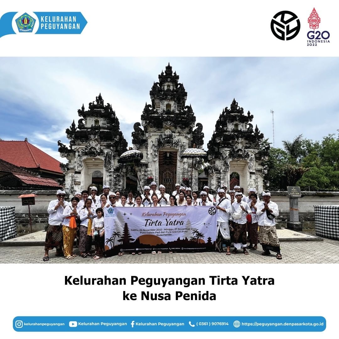 KELURAHAN PEGUYANGAN TIRTA YATRA KE NUSA PENIDA