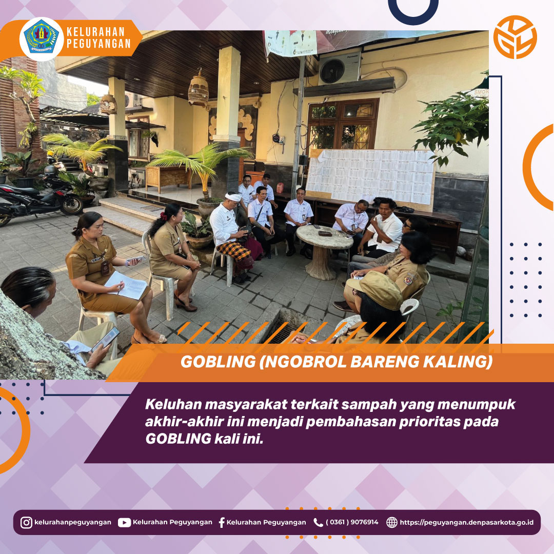 GOBLING (NGOBROL BARENG KALING) 30 OKTOBER 2023