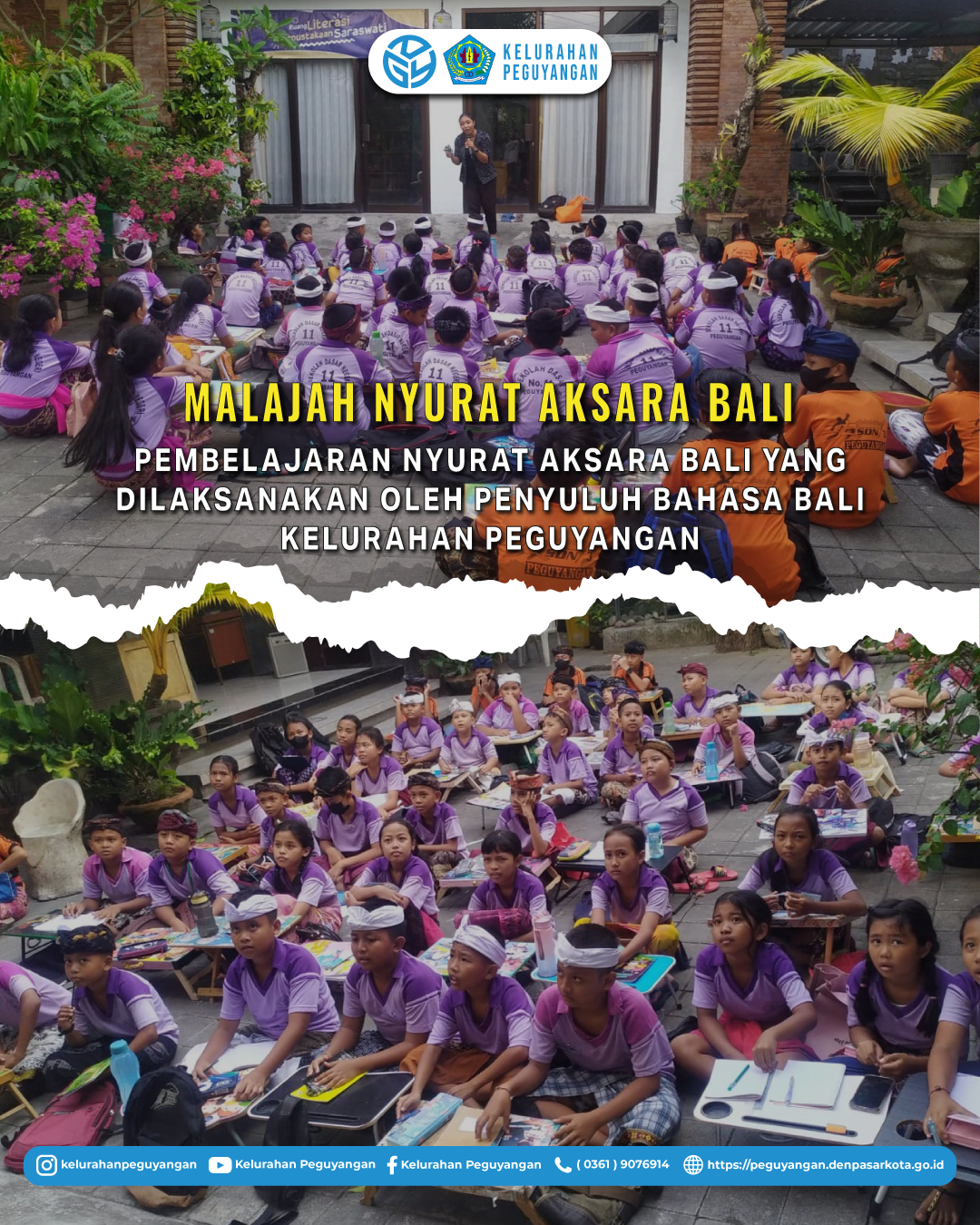 MELAJAH NYURAT AKSARA BALI 16 NOVEMBER 2023