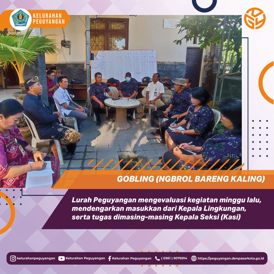 GOBLING (NGOBROL BARENG KALING) 2 OKTOBER 2023