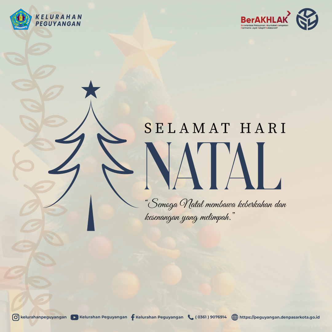 SELAMAT HARI RAYA NATAL 25 DESEMBER 2023
