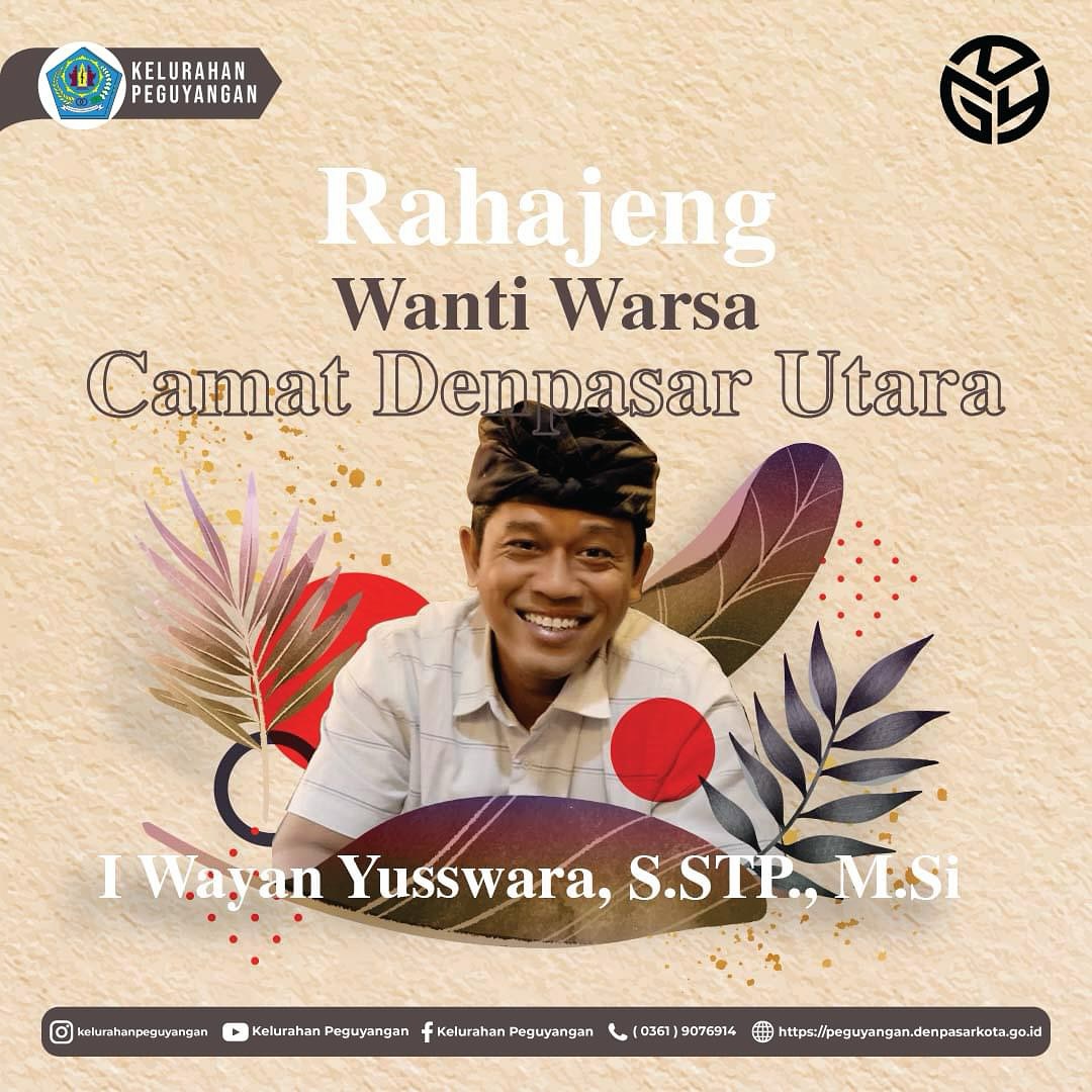 RAHAJENG WANTI WARSA BAPAK CAMAT DENPASAR UTARA