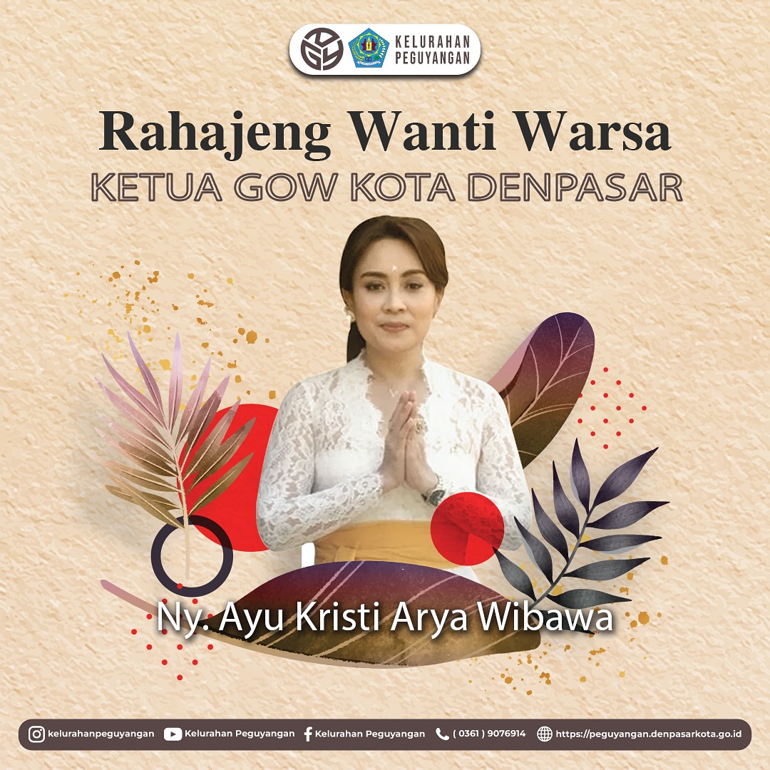 RAHAJENG WANTI WARSA KETUA GOW KOTA DENPASAR