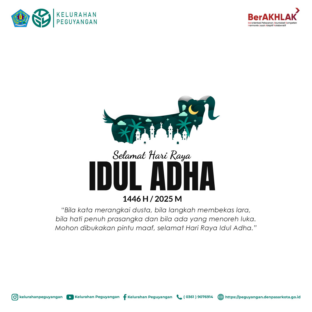 SELAMAT HARI RAYA IDUL ADHA 1446H