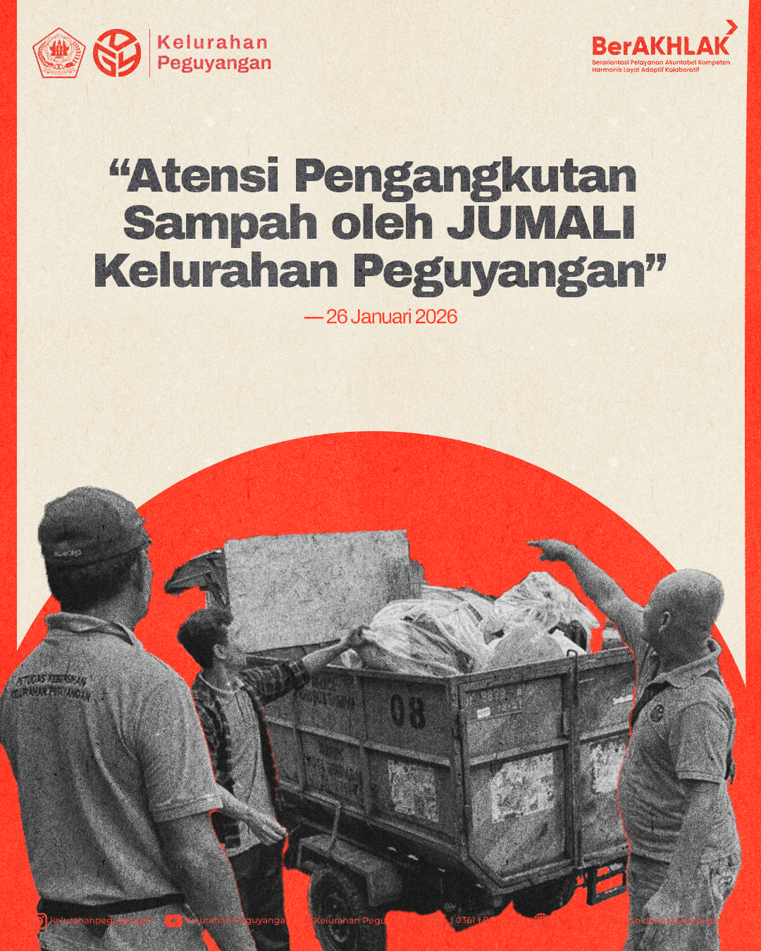 JUMALI KELURAHAN PEGUYANGAN ATENSI SAMPAH LIAR